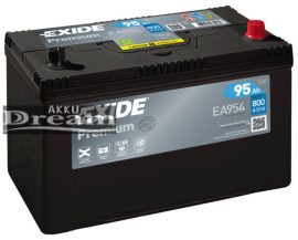 Exide Premium 12V 95Ah 800A J+