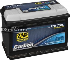 ZAP Graphite Carbon EFB 12V 77Ah 750A Jobb+